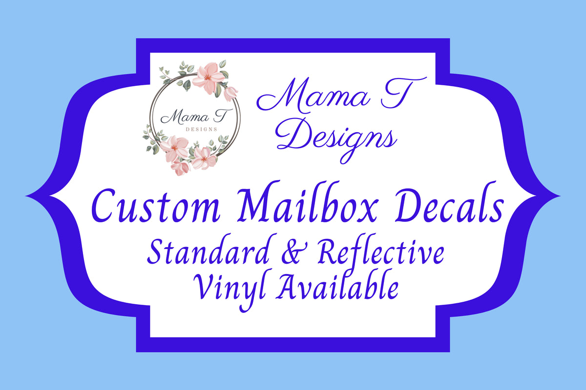 Mailbox Address Decals (2 Sided)
