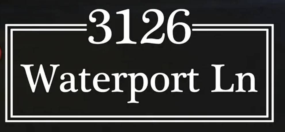 Mailbox Address Decals (2 Sided)