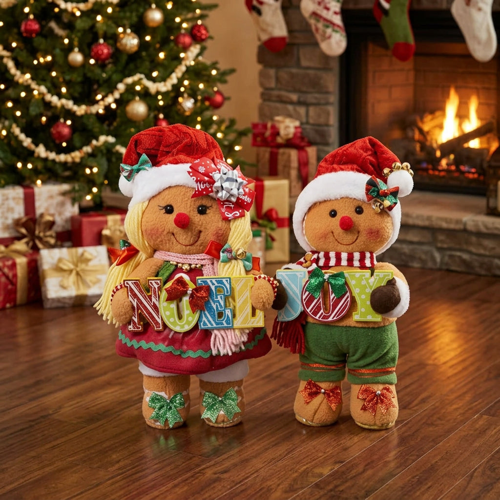 "Christmas Kids" Gingerbaby - Girl Only