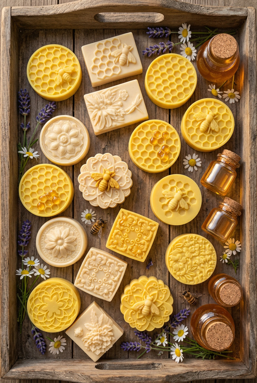 "Bumble's Honey Jar" Handmade Artisan Soap 5oz bar