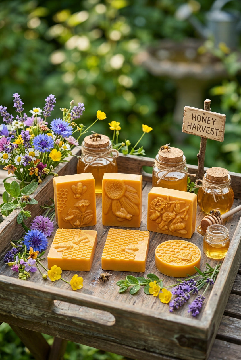 "Bumble's Honey Jar" Handmade Artisan Soap 5oz bar