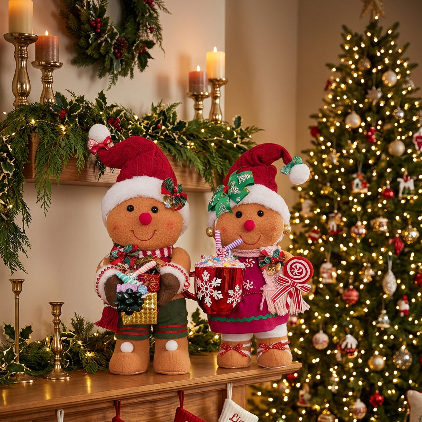 "Christmas Kids" Gingerbaby - Girl Only