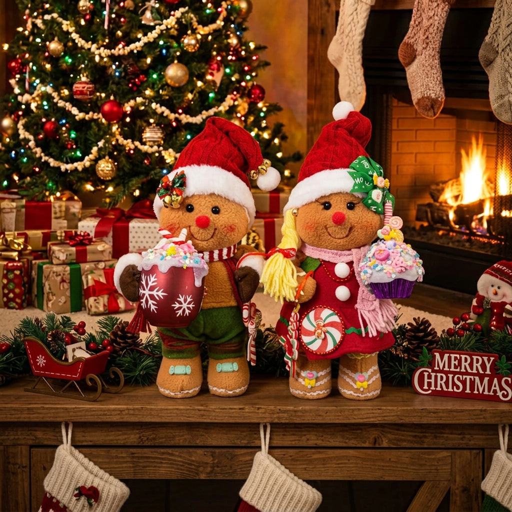 "Christmas Kids" Gingerbaby - Girl Only