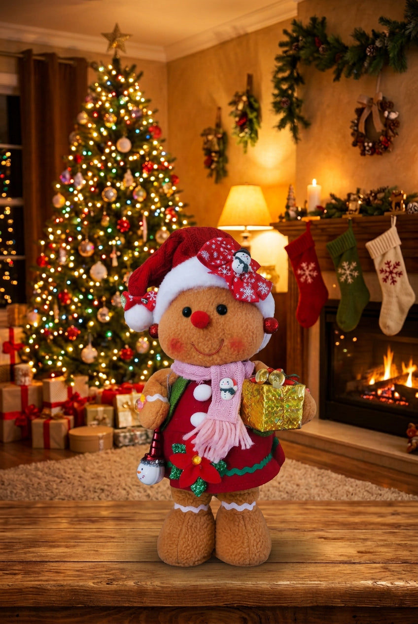 "Christmas Kids" Gingerbaby - Girl Only