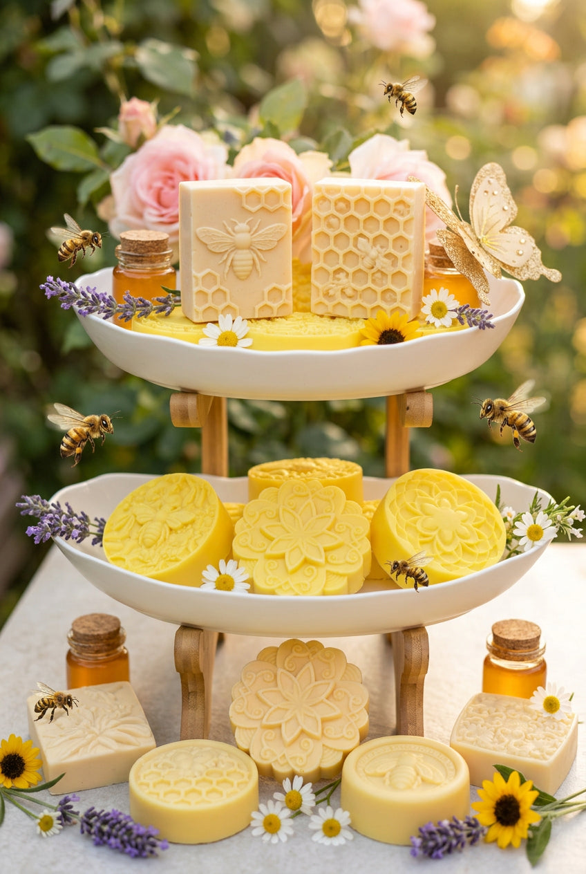 "Bumble's Honey Jar" Handmade Artisan Soap 5oz bar